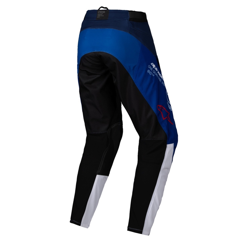 Alpinestars PRO-Dura motocross hlače plavo-bijele