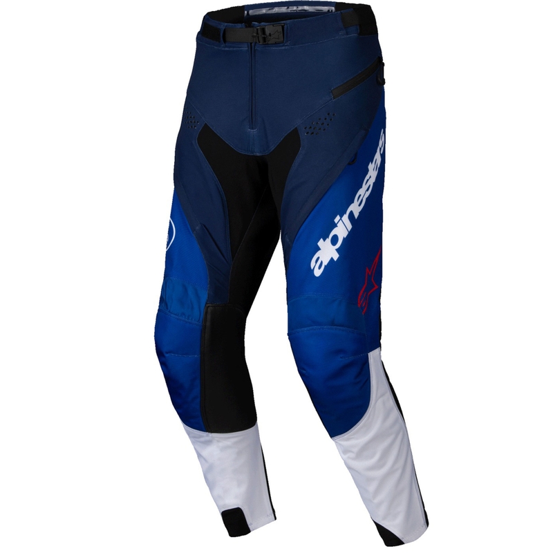 Alpinestars PRO-Dura motocross hlače plavo-bijele