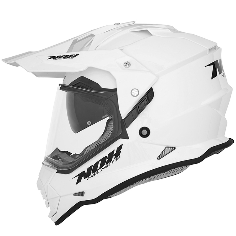 Enduro kaciga NOX N312 biserno bijela