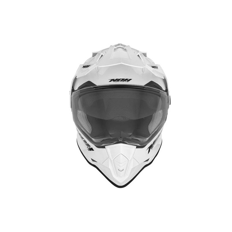 Enduro kaciga NOX N312 biserno bijela