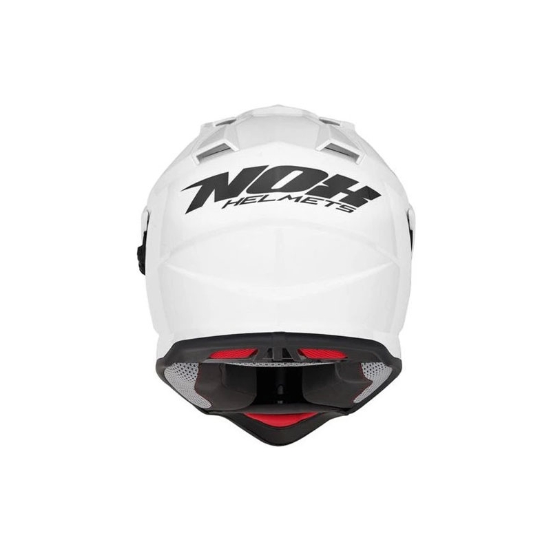 Enduro kaciga NOX N312 biserno bijela