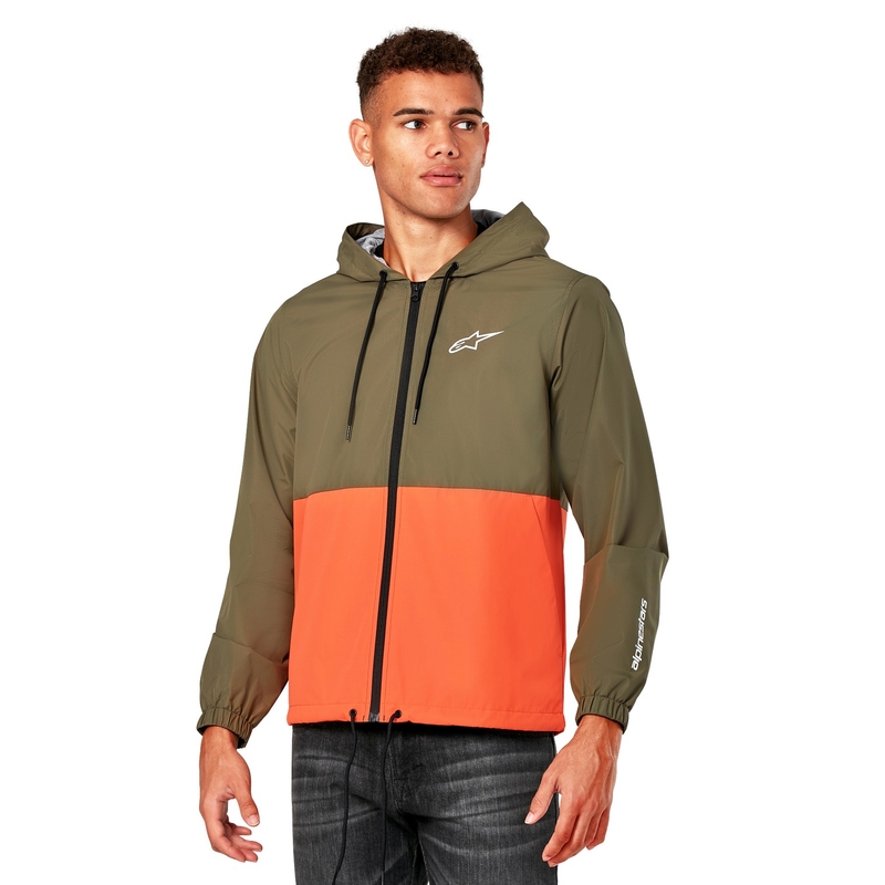 Alpinestars Speeded Windbreaker jakna zeleno-narančasta