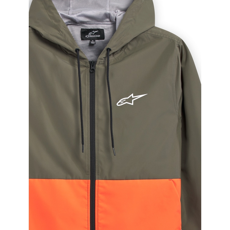 Alpinestars Speeded Windbreaker jakna zeleno-narančasta