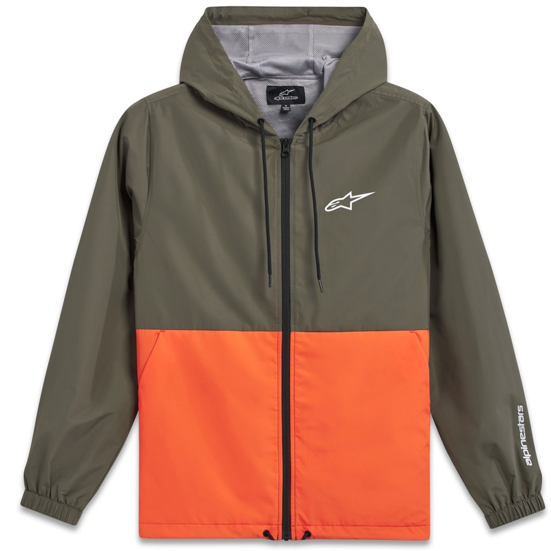 Alpinestars Speeded Windbreaker jakna zeleno-narančasta