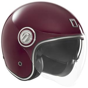 Otvorena motociklistička kaciga NOX PREMIUM Heritage bordeaux