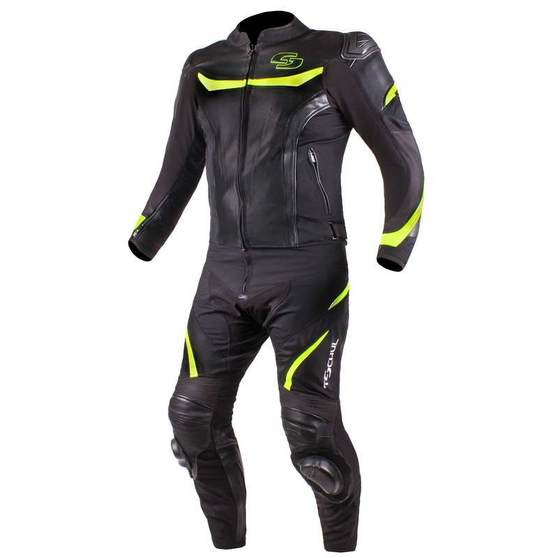 Muške hlače Tschul 875 crno-fluo žute