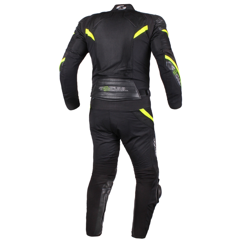 Muške hlače Tschul 875 crno-fluo žute