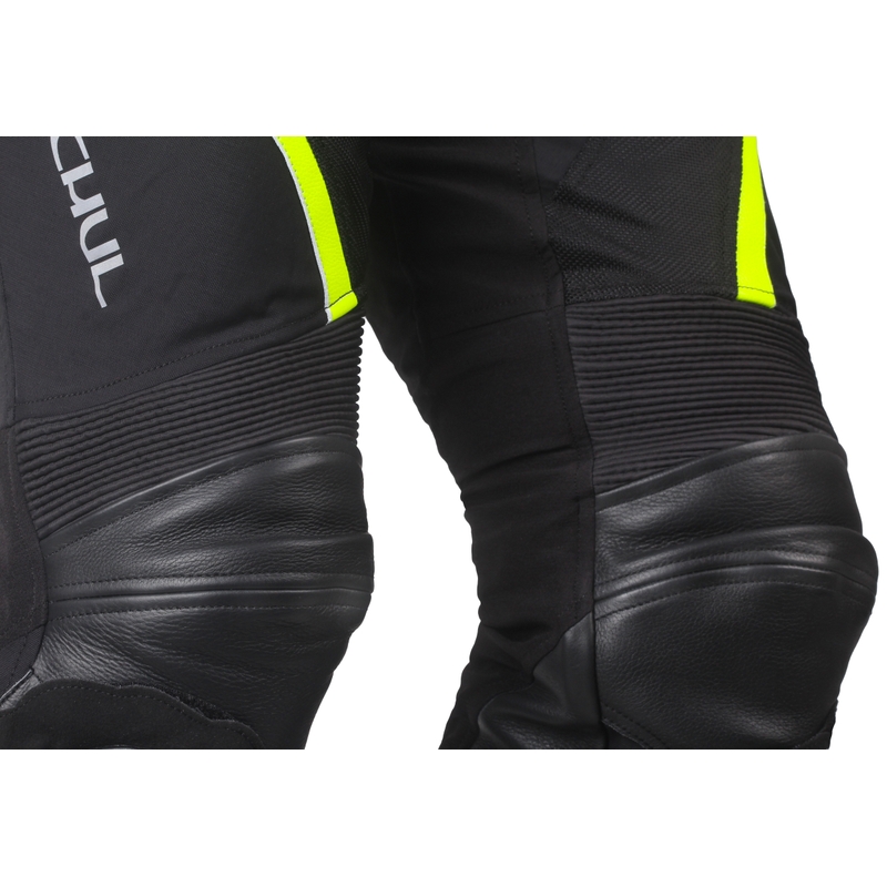 Muške hlače Tschul 875 crno-fluo žute