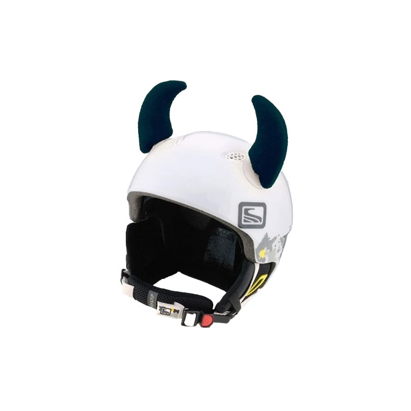 Crazy Ears kaciga uši Rogovi veliki crni
