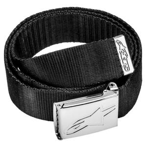 Alpinestars Ageless Web Belt crni s kromiranom kopčom