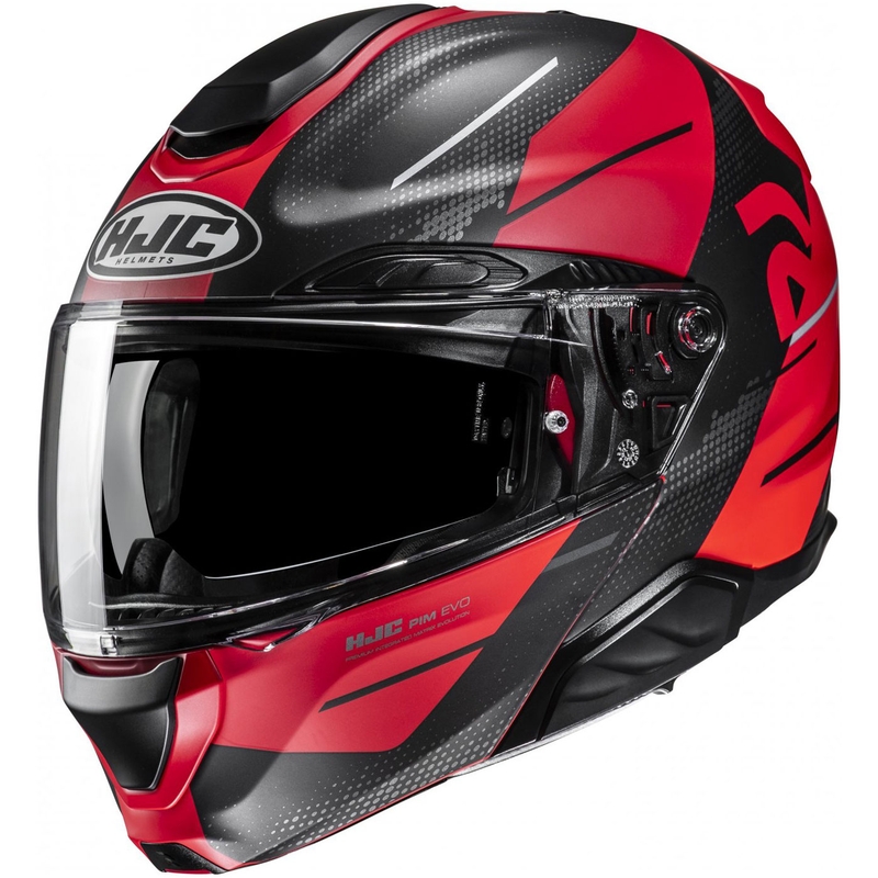Motociklistička kaciga na preklop HJC RPHA 91 Blat MC1SF crveno-crna