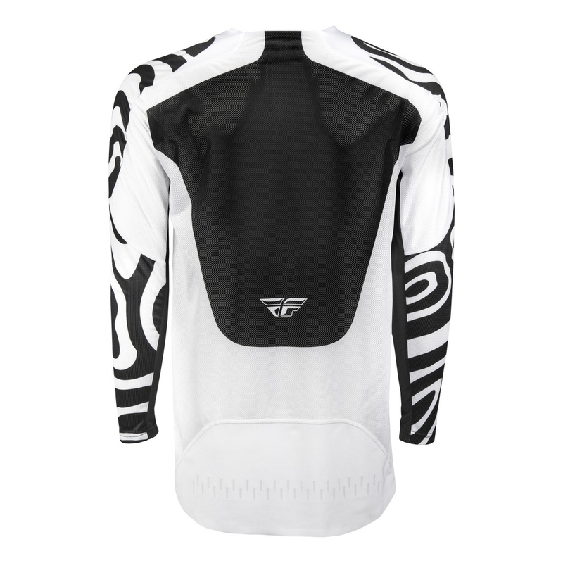 Motocross dres FLY Racing Evolution bijelo-crni