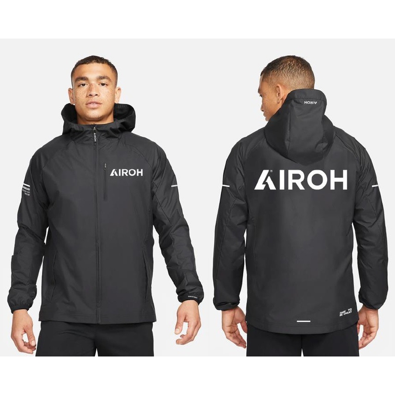 Airoh vodootporna jakna crna