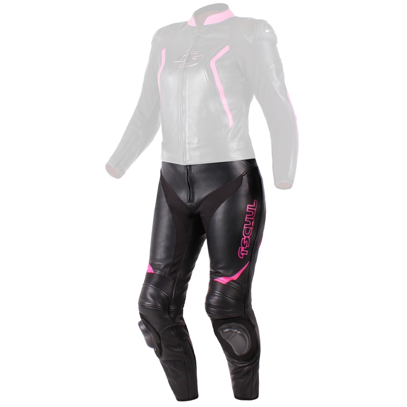 Ženskih hlača Tschul 536 crno-roze rasprodaja