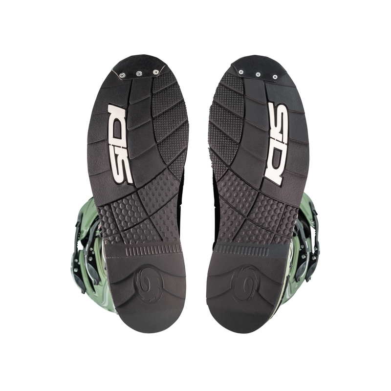 Motocross čizme SiDi Agueda zeleno-crne