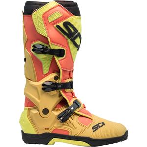 Motorističke čizme SiDi Crossair zlatno-zelene