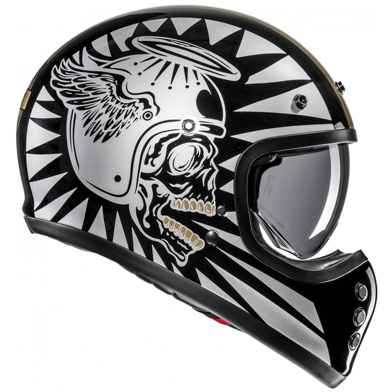 HJC V60 Flame MC9 integralna motociklistička kaciga zlatno-crna