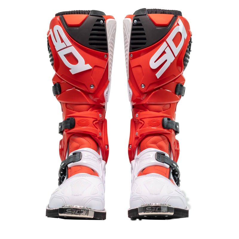 Motorističke čizme SiDi Crossfire 3 crveno-bijele