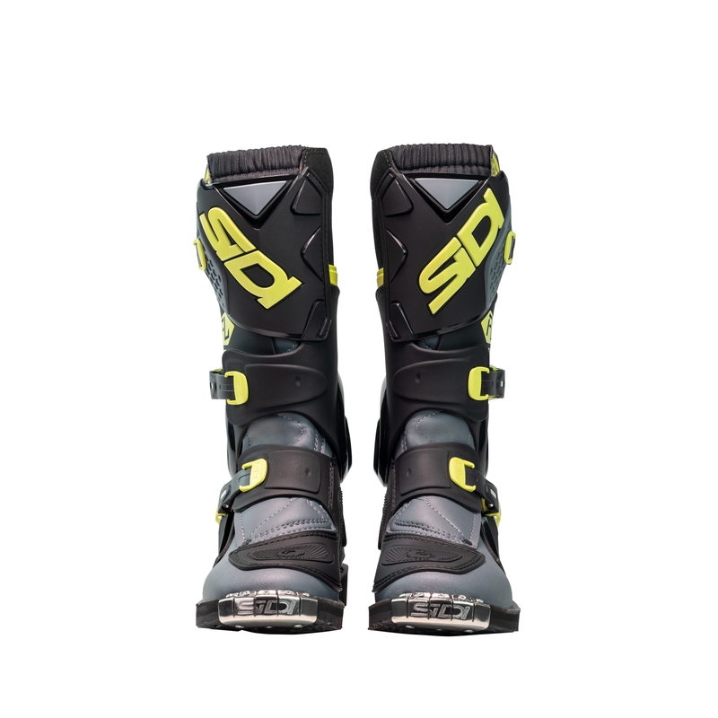 Dječje motocross cipele SiDi Flame crno-žute