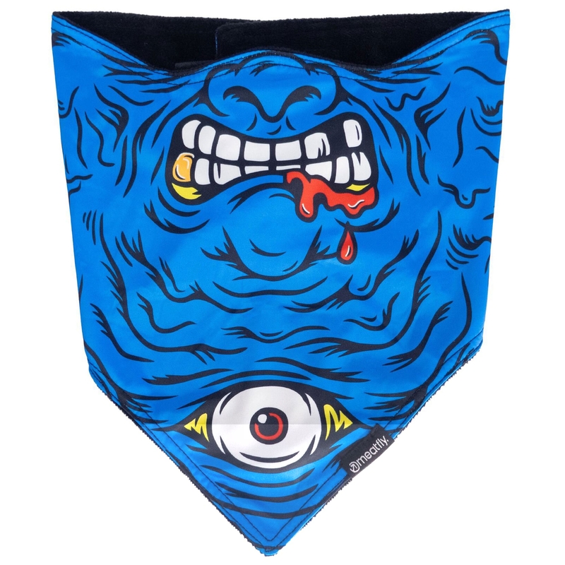 Plavi rubac za vrat Meatfly Frosty Monster
