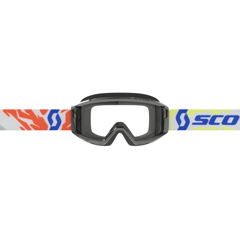 Dječje motocross naočale SCOTT Primal Youth crne s prozirnim pleksiglasom rasprodaja