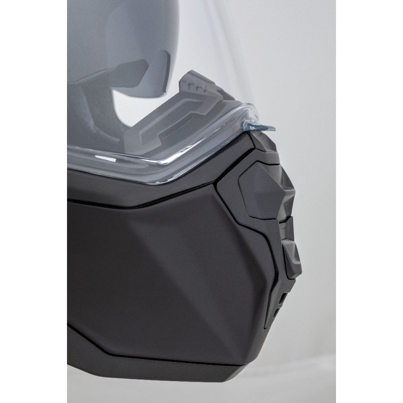 Enduro kaciga Cassida Road Runner Dual mat crno-tamno siva