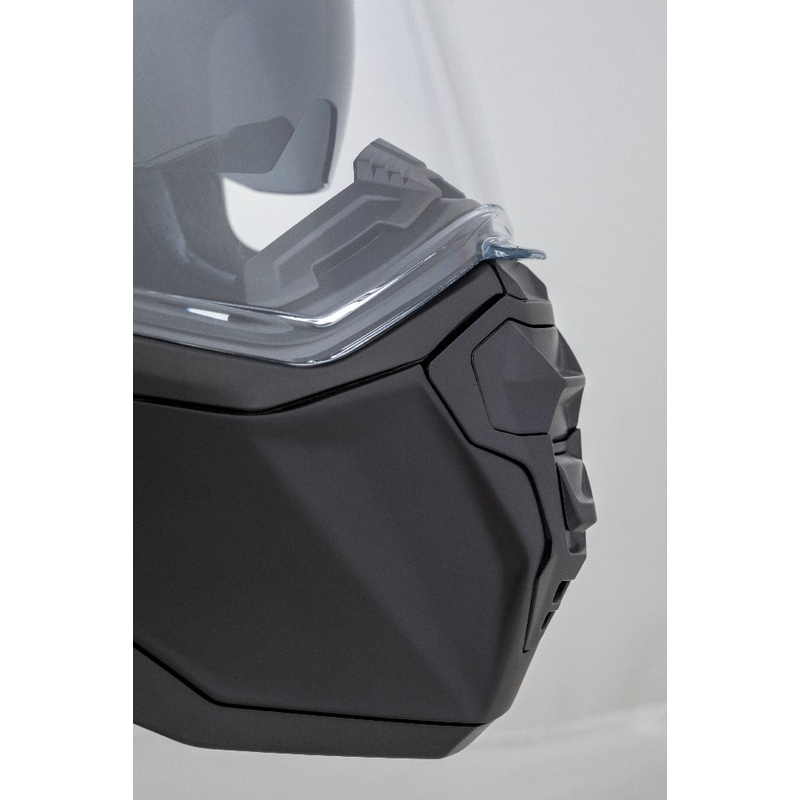 Enduro kaciga Cassida Road Runner Dual mat crno-tamno siva