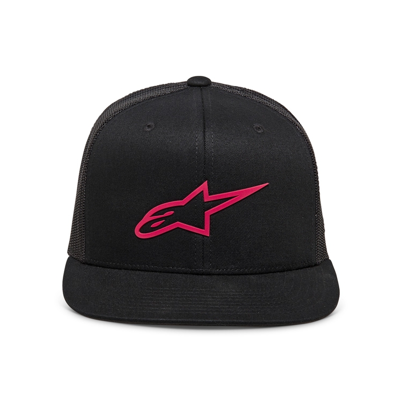 Alpinestars 3D Ageless Trucker Cap crno-crvena