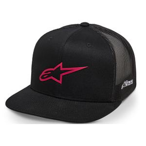 Alpinestars 3D Ageless Trucker Cap crno-crvena