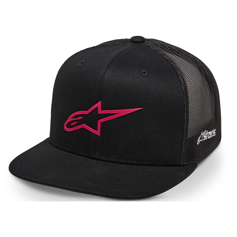 Alpinestars 3D Ageless Trucker Cap crno-crvena