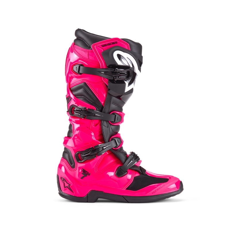 Alpinestars TECH 7 motocross čizme rozo-crne
