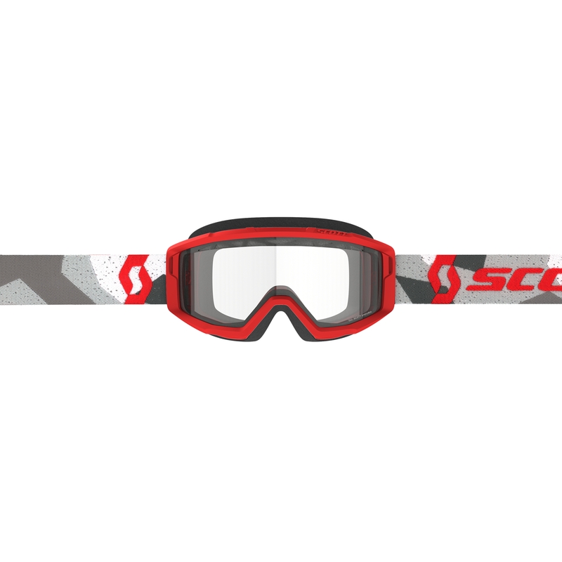 Motocross naočale SCOTT Primal Enduro camo crvene s prozirnim pleksiglasom rasprodaja