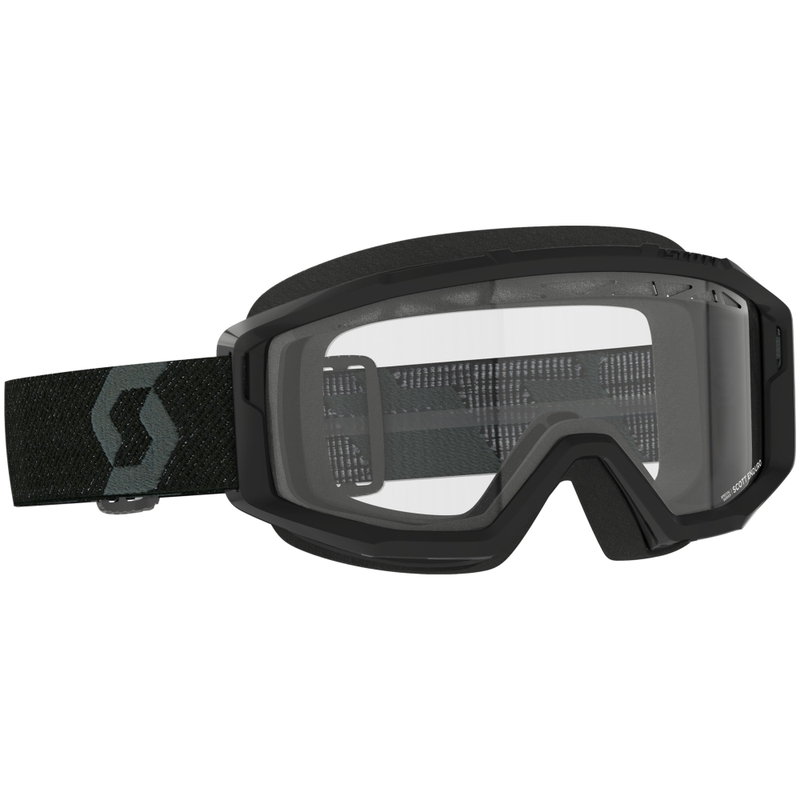 SCOTT Primal Enduro motocross naočale crne s prozirnim pleksiglasom