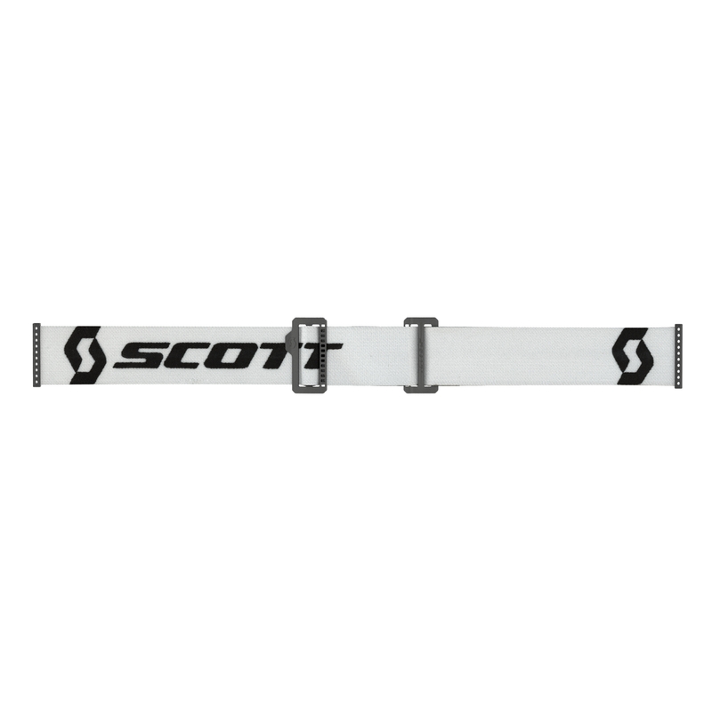 SCOTT Primal Enduro motocross naočale bijele boje s prozirnim pleksiglasom