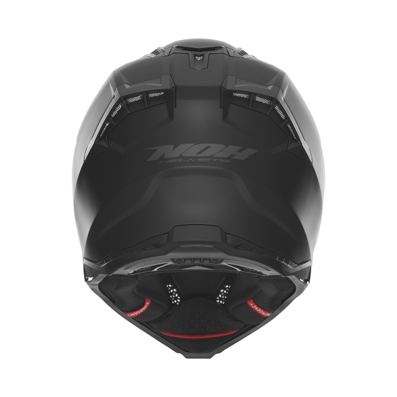 Motocross kaciga NOX N634 mat crna
