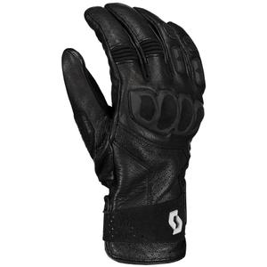 Kožne motociklističke rukavice SCOTT SPORT ADV crne