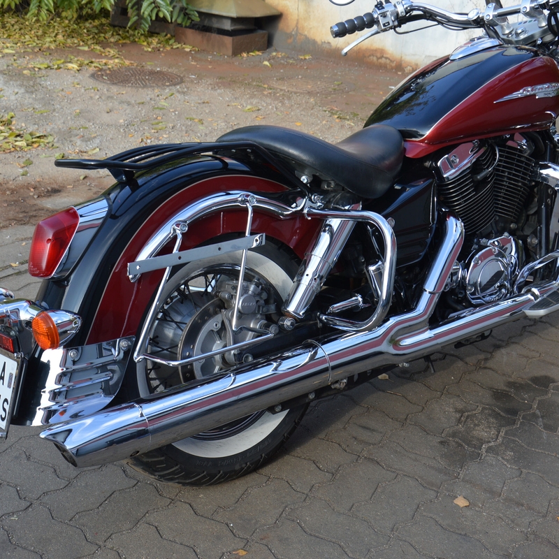 Potporni okviri za torbe s naslonom HONDA VT1100 C3 Aero krom