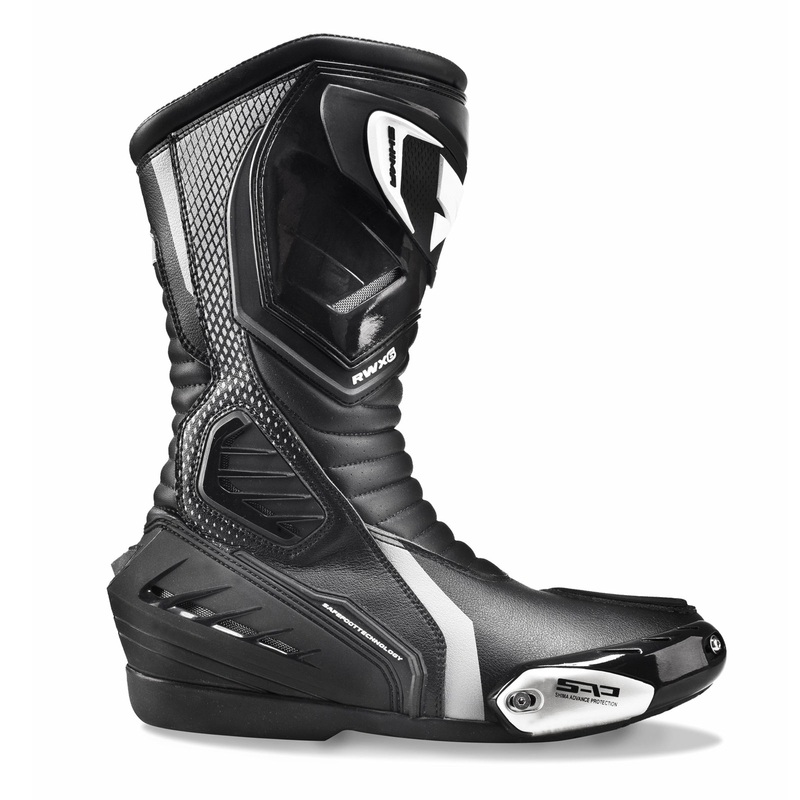 Ženske motociklističke čizme Shima RWX-6 crne boje