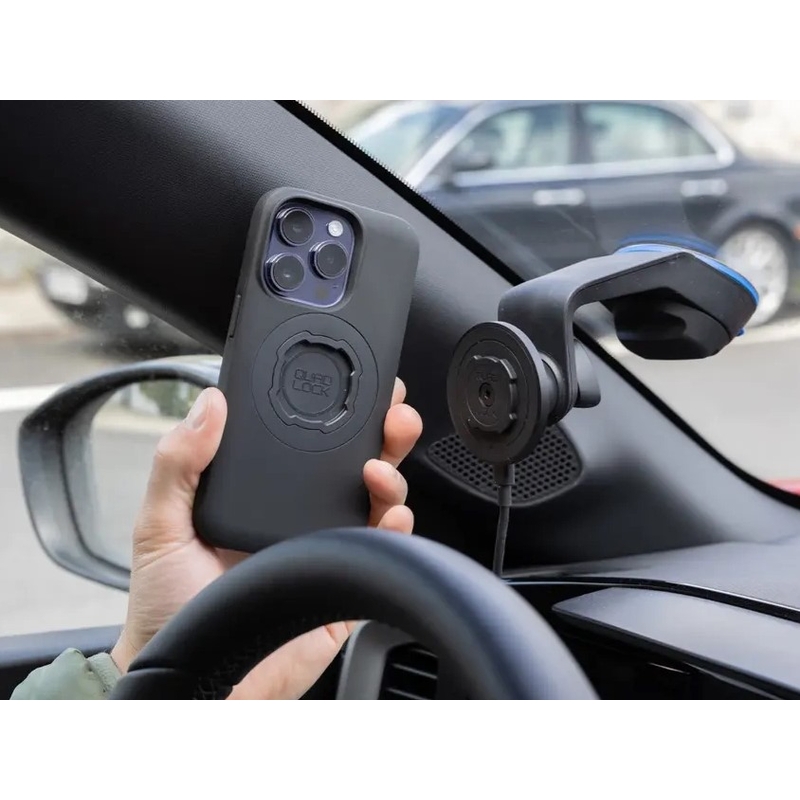Quad Lock® vjetrobransko staklo/kontrolna ploča za automobil, držač za telefon s vakuumskom čašicom
