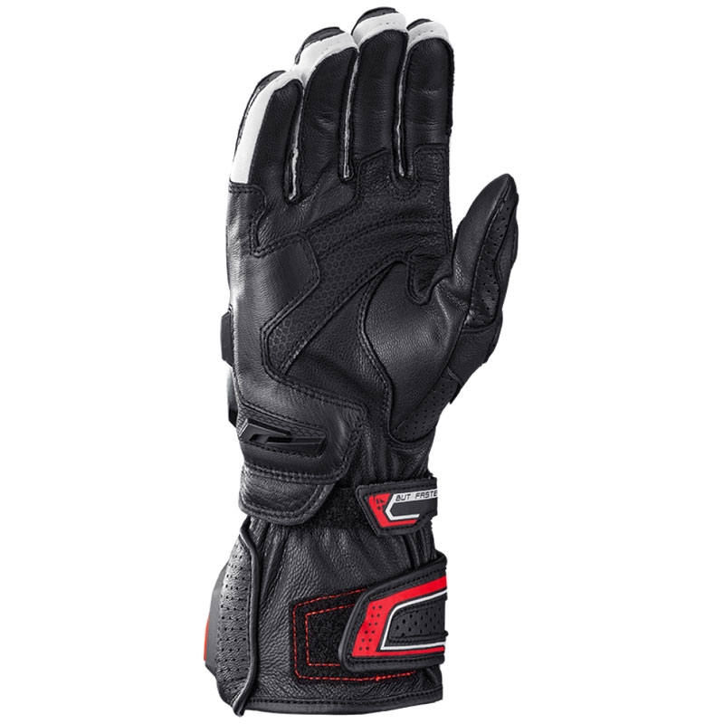 Motociklističke rukavice IXON Tornado Air crno-bijelo-crvene