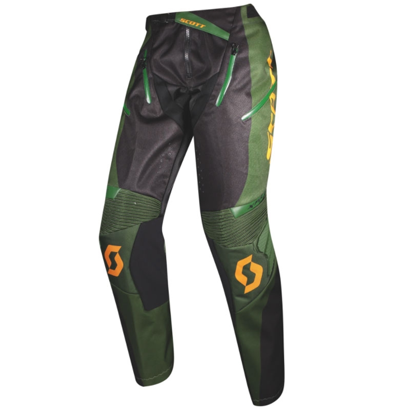 SCOTT X-PLORE motocross hlače crno-zelene
