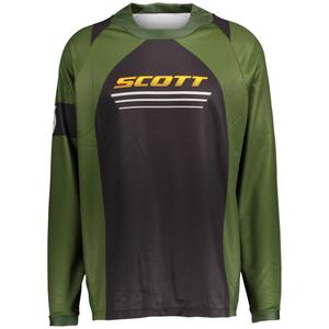 SCOTT 350 X-PLORE motocross majica crno-zelena