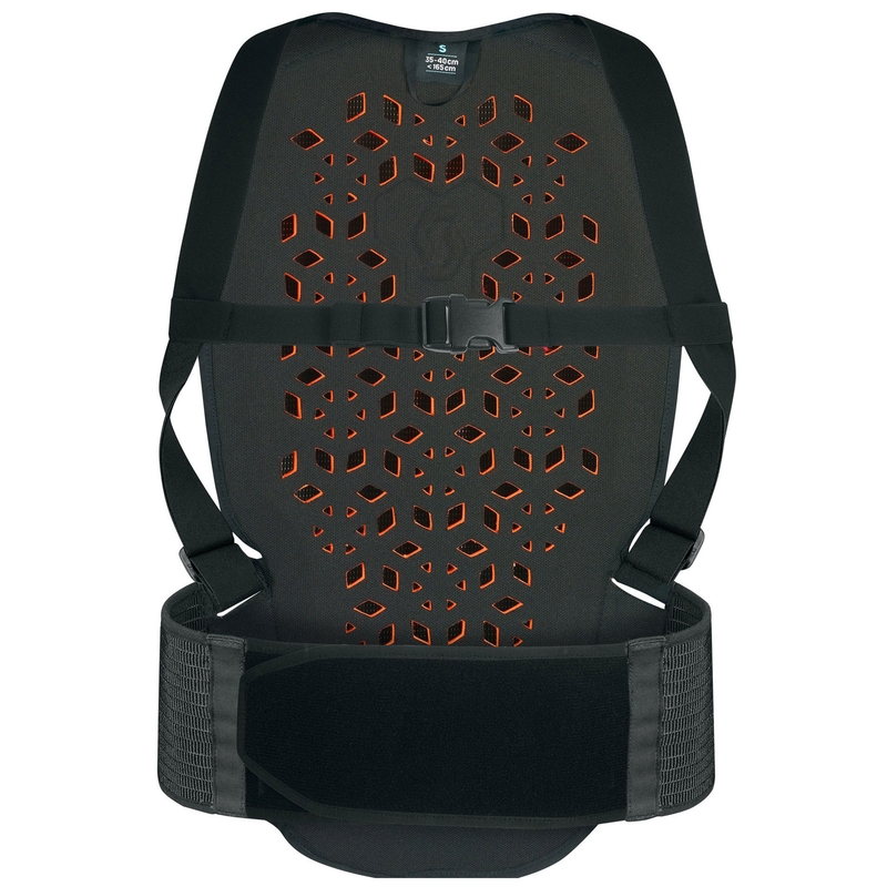 Dječja zaštita za leđa SCOTT AirFlex crno-siva