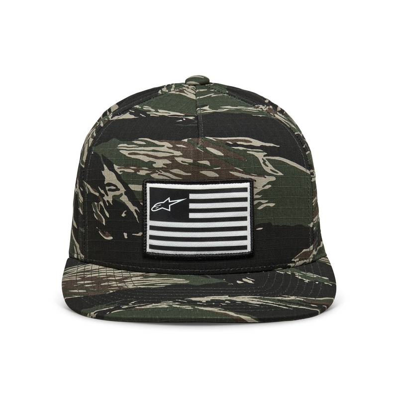 Alpinestars Extol Snapback kamuflažno zelena kapa