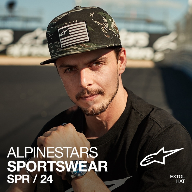 Alpinestars Extol Snapback kamuflažno zelena kapa