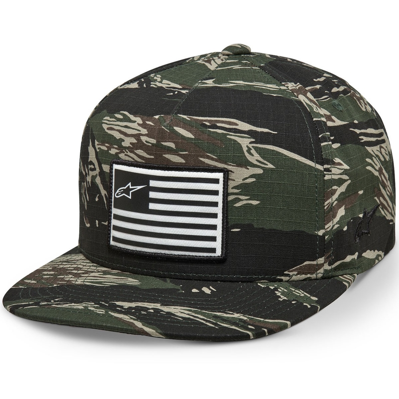 Alpinestars Extol Snapback kamuflažno zelena kapa