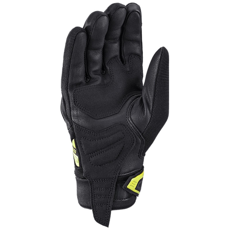 IXON Mig 2 moto rukavice crno-fluo žute