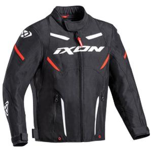 IXON Striker dječja motoristička jakna crno-bijela