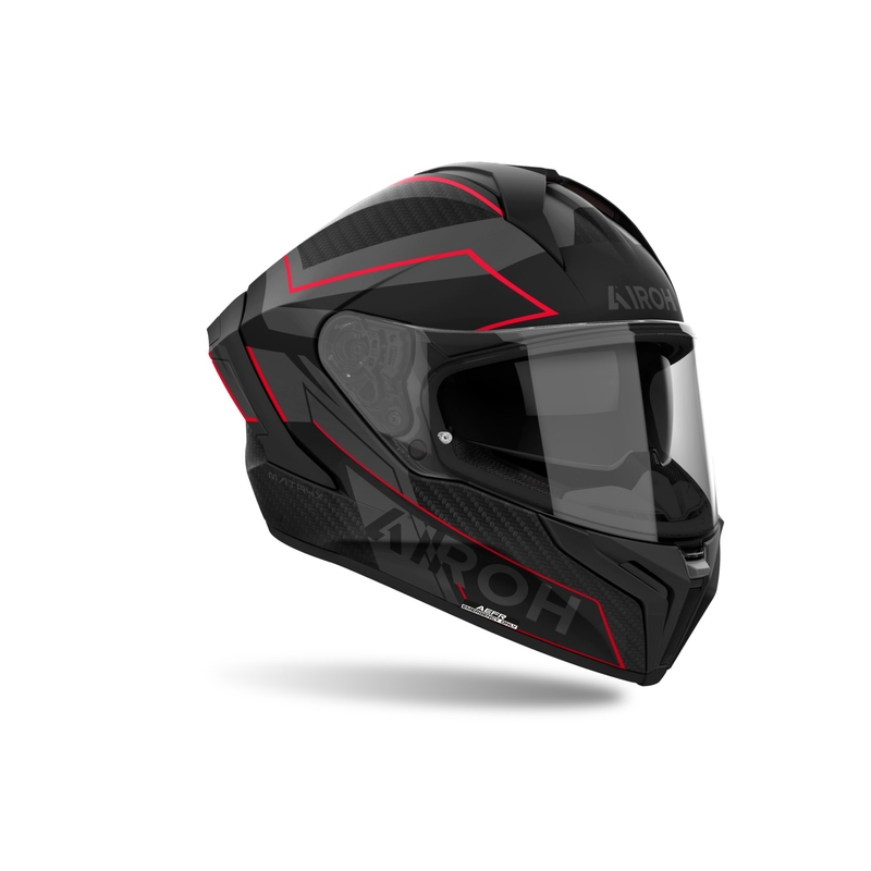 Airoh MATRYX Sentinel motociklistička kaciga za cijelo lice mat crvena