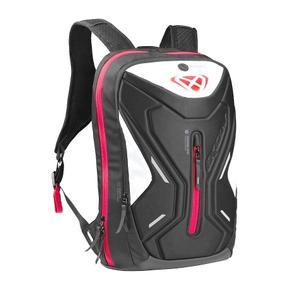Motociklistički ruksak IXON R-Laser 25 l crno-bijelo-crveni
